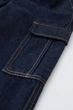 Подростковые джинсы-карго Zara 4152/508 164 см Темно-синий - изображение 4