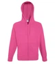 Толстовка чоловіча Fruit of the Loom Lightweight hooded sweat jacket S Малиновий (062144057S) - зображення 1