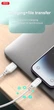 Кабель XO NB235 Zebra Series Braided USB-A to Micro - 1m White (6976054) - зображення 4