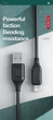 Кабель XO NB235 Zebra Series Braided USB-A to Micro - 1m White (6976054) - зображення 7