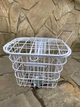 Корзина велосипедная Baisike JK221091 стальная с крышкой, колесо 28", Белая - изображение 2