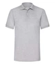 Футболка поло чоловіча Fruit of the Loom 65/35 Heavy polo XXL Сірий (0632040942XL) - зображення 1
