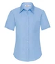 Сорочка Fruit of the Loom Ladies Poplin Shirt Short Sleeve XL MU Блакитний (0650140MUXL) - зображення 1