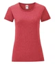 Футболка Fruit of the loom Ladies Iconic T M Красный (61-432-0) - изображение 1