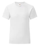 Футболка дитяча Fruit of the Loom Girls Iconic T 116 см Білий (061025030116) - зображення 1