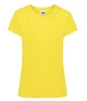 Футболка детская Fruit of the Loom Sofspun girls 128 см Ярко-желтый (0610170K2128) - изображение 1