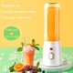 Бездротовий блендер для смузі Fresh juice 450ml акумуляторний - зображення 3