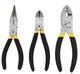 Набір шарнірно-губцевих інструментів Stanley Basic, 3шт, Пасатижі переставні,Плоскогубці подовжені - зображення 1