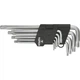 Ключі Torx TOPEX, довгі, CrV, T10-T50, набір 9шт - изображение 2
