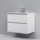 Тумба с умывальником AM.PM X-Joy 80x60x45см подвесная белая MTA-FHX0802WG-WCC0802WG - изображение 6