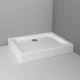 Піддон для душової кабіни AM.PM Gem 90x120x15.2см прямокутний пластиковий із сифоном білий W90T-404-12090W - зображення 3