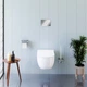 Унитаз подвесной безободковый белый DAMIXA Scandinavian Pure с сиденьем с микролифтом DX36C1701SC - изображение 4