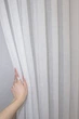 Тюль лён, цвет белый. Код 115т 4121538 - изображение 2