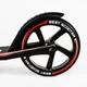 Двоколісний складаний самокат Best Scooter, ліхтарик, амортизатор. Black and red (113219) 4490772 - зображення 6