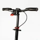 Двоколісний складаний самокат Best Scooter, ліхтарик, амортизатор. Black and red (113219) 4490772 - зображення 7