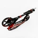 Двоколісний складаний самокат Best Scooter, ліхтарик, амортизатор. Black and red (113219) 4490772 - зображення 8