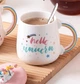 Чашка с крышкой и ложкой Единорог Hello unicorn керамическая 420 мл (5697) - изображение 2