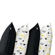 Набір наволочок 50х70 4 шт BLACK/YELLOW CROWN 4576495 - зображення 1