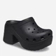Женские сабо Crocs Siren Clog 208547-001 36-37 (M4/W6) 22 см Blk (001) (1962654614240) - изображение 2