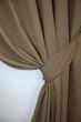 Кухонный комплект (160х270см.) шторка с ламбрекеном. Цвет темно-бежевый. Код 039к 52-0656 4719241 - изображение 5