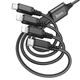 Кабель HOCO Combo 4-in-1 2Lightning+Type-C+Micro USB Super charging cable X76 |1M, 2A| 4758028 - изображение 10
