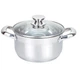 Кастрюля с крышкой Gusto ForСe GT-1107-18 18 см 2.6 л серебристая 4726598 - изображение 5