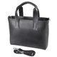 ЧОРНА - велика каркасна якісна сумка у стилі "Tote Bag", відділення на блискавці (Луцьк, 798) 4643625 - зображення 1