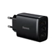 Зарядное устройство - блок адаптер Baseus Compact Charger 3U 17W EU 3USB (CCXJ020101) - изображение 2