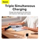 Зарядное устройство - блок адаптер Baseus Compact Charger 3U 17W EU 3USB (CCXJ020101) - изображение 6
