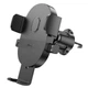 Держатель для телефона в машину на воздуховод Hoco Mighty one-button Car holder. Black - изображение 4