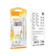 Адаптер мережевий HOCO Type-C до Type-C Cable Transparent tribute single-port C125A | 1Type-C, PD/QC, 20W/3A| - зображення 2