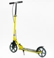 Самокат двухколесный Best Scooter колеса PU 200 мм стальная рама, ручной тормоз, 1 амортизатор. Yellow and - изображение 3