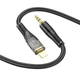 Кабель HOCO 3.5mm to lightning Transparent Discovery Edition Digital audio conversion cable UPA25 |1M| 4758077 - изображение 6