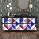 Самоклеющаяся пленка Sticker Wall розовые треугольники 0,45х10м SW-00001225 - изображение 5