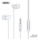 Наушники REMAX with mic Wired Earphone RW-106 HD Mic 4756707 - изображение 1