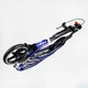 Двухколесный складной самокат Best Scooter, фонарик, амортизатор. Black and dark blue (113218) 4490776 - изображение 6