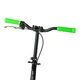 Самокат двухколесный Best Scooter, колеса PU, 1 амортизатор, с ручным тормозом, зажим руля. Black and Green - изображение 4
