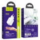 Адаптер мережний HOCO Lightning Cable Briar dual port charger set N8 | 2USB, 2.4A | (Safety Certified) 4756068 - зображення 8