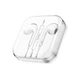 Наушники HOCO crystal earphones with mic M1 Max 3.5мм белые - изображение 3