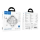 Наушники HOCO crystal earphones with mic M1 Max 3.5мм белые - изображение 4