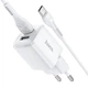 Адаптер сетевой HOCO Type-C Cable Briar dual port charger set N8 |2USB, 2.4A| (Safety Certified) 4756070 - изображение 6