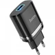 СЗУ HOCO N1 1USB/2.4A + USB - Lightning 12pc, зарядний пристрій, Чорний 4568181 - зображення 4