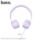 Наушники HOCO with mic Graceful Charm W21 4756695 - изображение 1