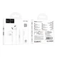 Дротові навушники HOCO M111 Max Primero digital headset Lightning, 1.2m, white - зображення 3