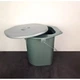 Ведро туалетное с крышкой Werk W-3000 16 л серое 4714562 - изображение 3