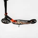 Двухколесный складной самокат Best Scooter, фонарик, амортизатор. Black and orange (113216) 4490777 - изображение 3