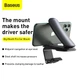Тримач Baseus Big Mouth Pro Car Mount (SUDZ-A01) 4756480 - зображення 9
