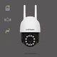 Уличная поворотная IP-камера Overmax Camspot 4.95 WiFi 2.5K White 4763565 - изображение 3
