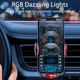 Держатель Auto open-close Transparent Wireless Charger XYJ A6 |15W, RGB| 4756599 - изображение 9