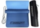 Коврик для йоги и фитнеса EasyFit TPE+TC 6 мм двухслойный + Чехол синий с голубым 4634933 - изображение 2